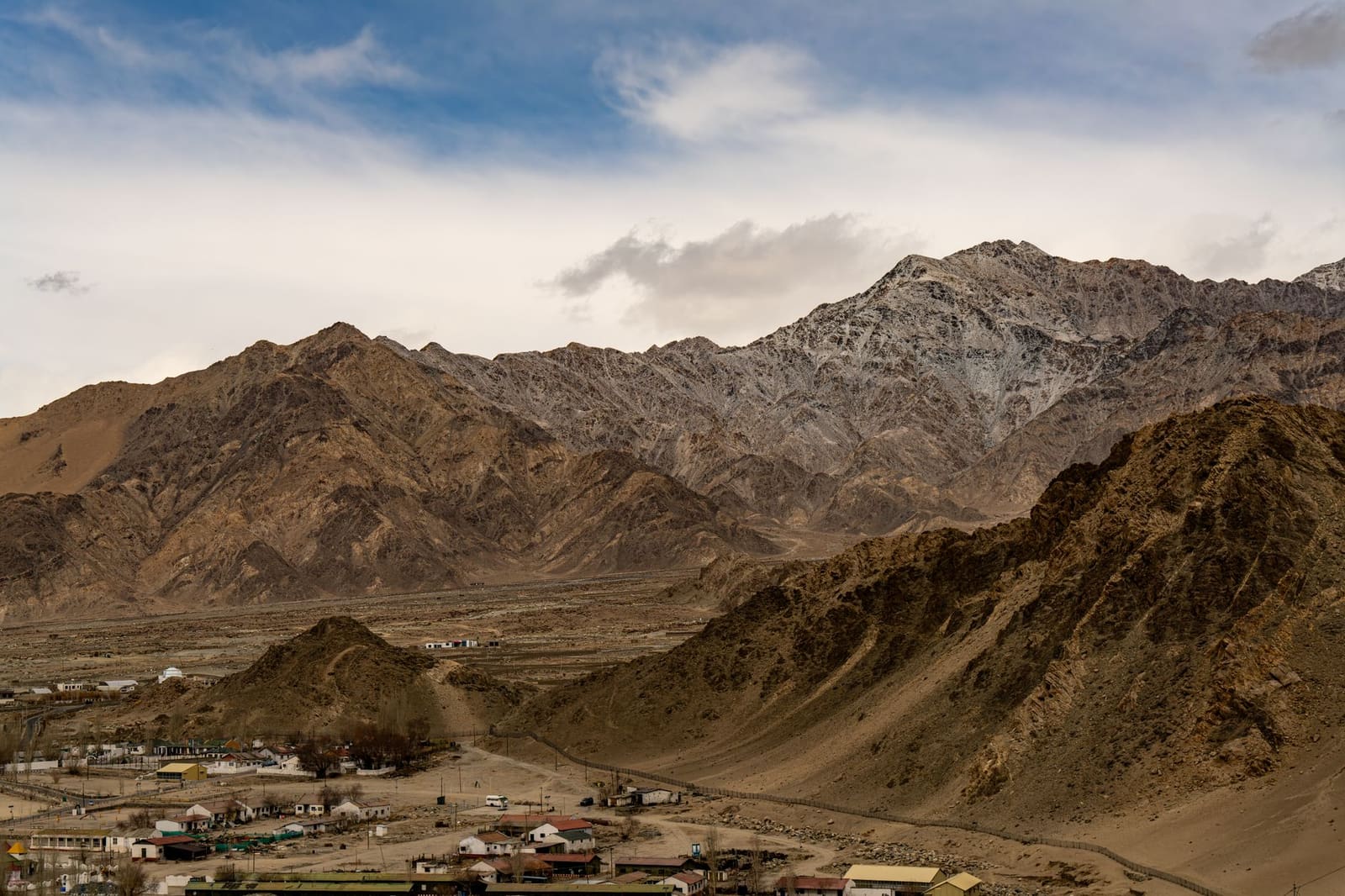 Pangong to Leh via Chang La